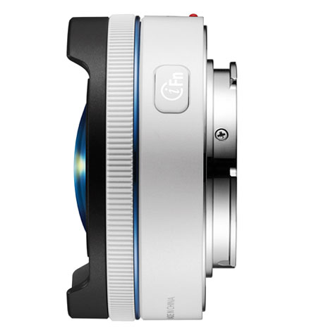 Samsung fish eye 10mm per NX, leggero e piccolo